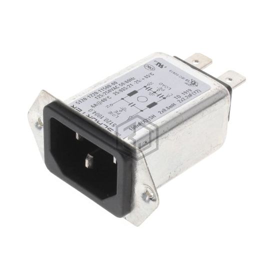 5120.1004.0 - SCHURTER Inc. - Power Entry Connectors - Inlets, Outlets, Modules