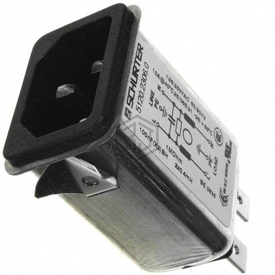 5120.2306.0 - SCHURTER Inc. - Power Entry Connectors - Inlets, Outlets, Modules