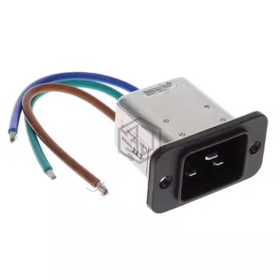 20SRB8 - TE Connectivity Corcom Filters - Power Entry Connectors - Inlets, Outlets, Modules