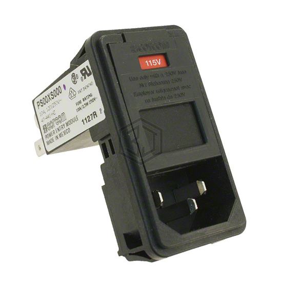 PS00XS000 - TE Connectivity Corcom Filters - Power Entry Connectors - Inlets, Outlets, Modules