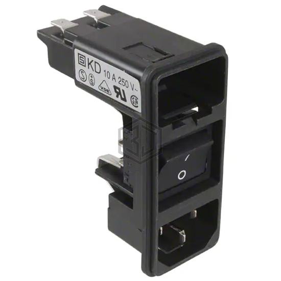 KD14.1101.105 - SCHURTER Inc. - Power Entry Connectors - Inlets, Outlets, Modules