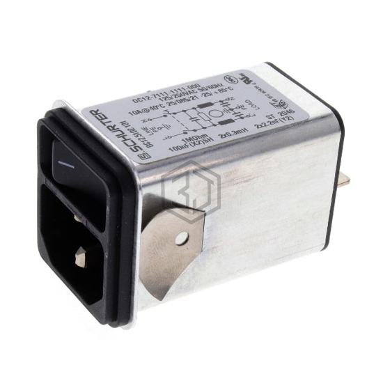 DC12.5102.101 - SCHURTER Inc. - Power Entry Connectors - Inlets, Outlets, Modules