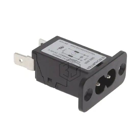 5008.0006 - SCHURTER Inc. - Power Entry Connectors - Inlets, Outlets, Modules