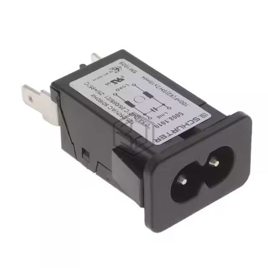 5008.1010 - SCHURTER Inc. - Power Entry Connectors - Inlets, Outlets, Modules