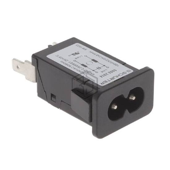 5008.2014 - SCHURTER Inc. - Power Entry Connectors - Inlets, Outlets, Modules