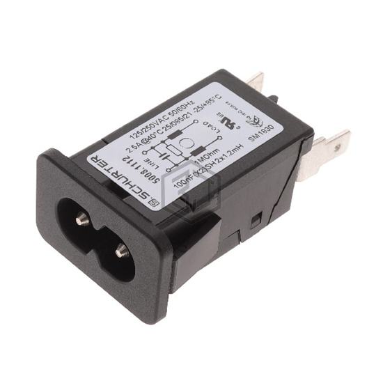 5008.1112 - SCHURTER Inc. - Power Entry Connectors - Inlets, Outlets, Modules