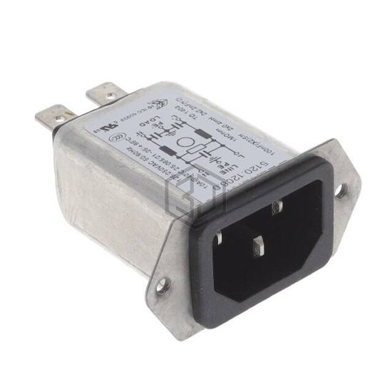 5120.1206.0 - SCHURTER Inc. - Power Entry Connectors - Inlets, Outlets, Modules