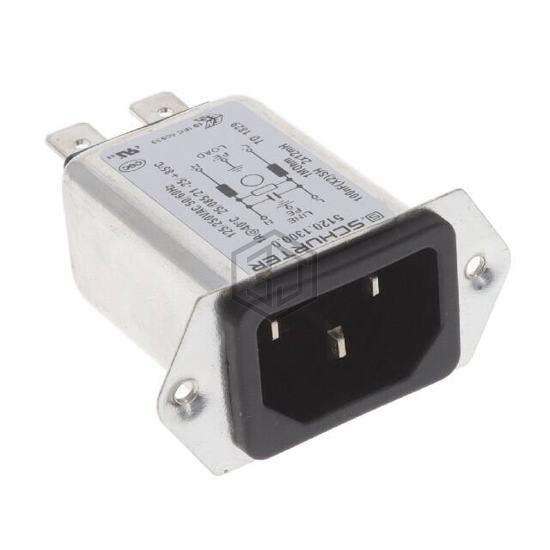 5120.1300.0 - SCHURTER Inc. - Power Entry Connectors - Inlets, Outlets, Modules
