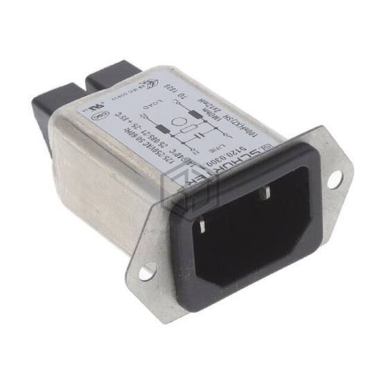 5120.0300.1 - SCHURTER Inc. - Power Entry Connectors - Inlets, Outlets, Modules