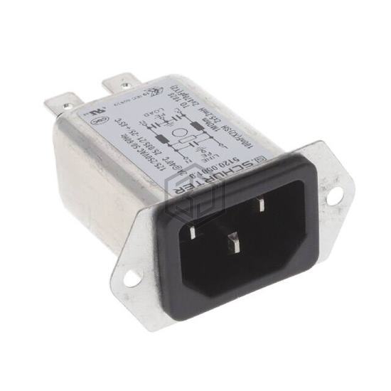 5120.0501.0 - SCHURTER Inc. - Power Entry Connectors - Inlets, Outlets, Modules
