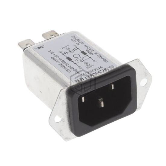 5120.0507.0 - SCHURTER Inc. - Power Entry Connectors - Inlets, Outlets, Modules