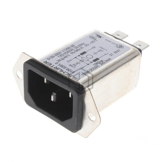 5120.0301.0 - SCHURTER Inc. - Power Entry Connectors - Inlets, Outlets, Modules