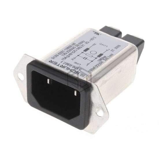 5120.0307.1 - SCHURTER Inc. - Power Entry Connectors - Inlets, Outlets, Modules