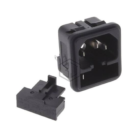 4304.6025 - SCHURTER Inc. - Power Entry Connectors - Inlets, Outlets, Modules