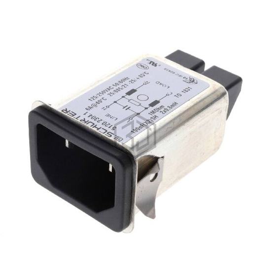 5120.2304.1 - SCHURTER Inc. - Power Entry Connectors - Inlets, Outlets, Modules