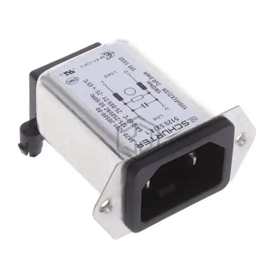 5120.5374.1 - SCHURTER Inc. - Power Entry Connectors - Inlets, Outlets, Modules