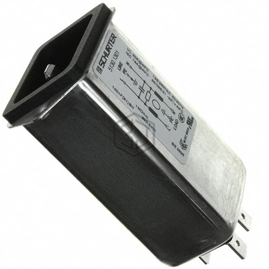 5130.1301 - SCHURTER Inc. - Power Entry Connectors - Inlets, Outlets, Modules