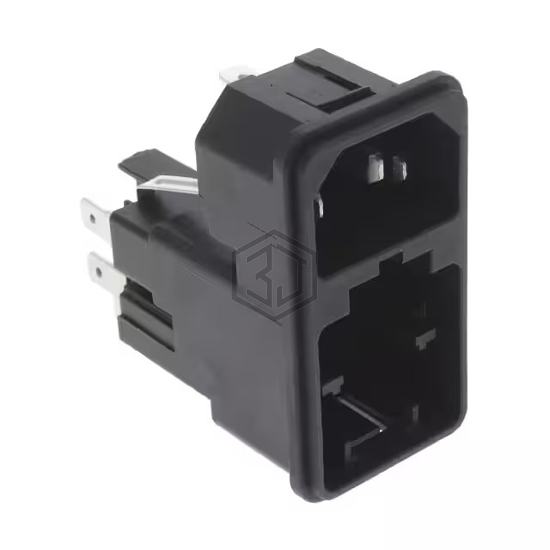 KE10.6200.107 - SCHURTER Inc. - Power Entry Connectors - Inlets, Outlets, Modules