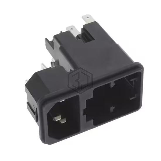 KE16.5100.109 - SCHURTER Inc. - Power Entry Connectors - Inlets, Outlets, Modules