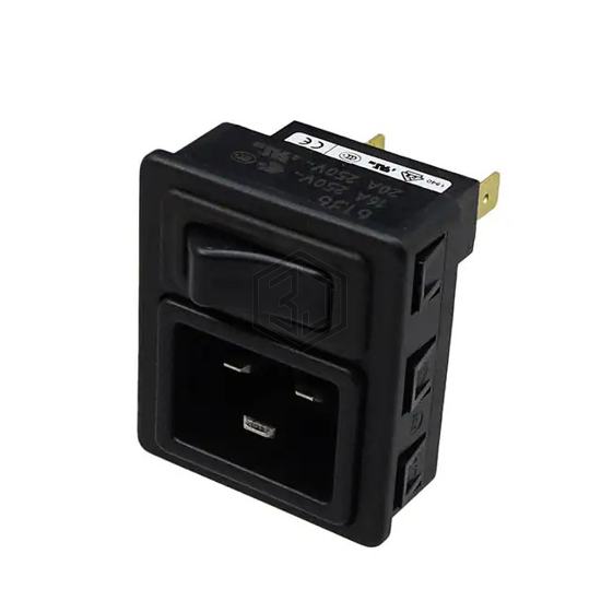 6136.0138.0410 - SCHURTER Inc. - Power Entry Connectors - Inlets, Outlets, Modules