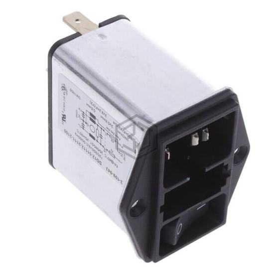 DD12.6B21.121 - SCHURTER Inc. - Power Entry Connectors - Inlets, Outlets, Modules