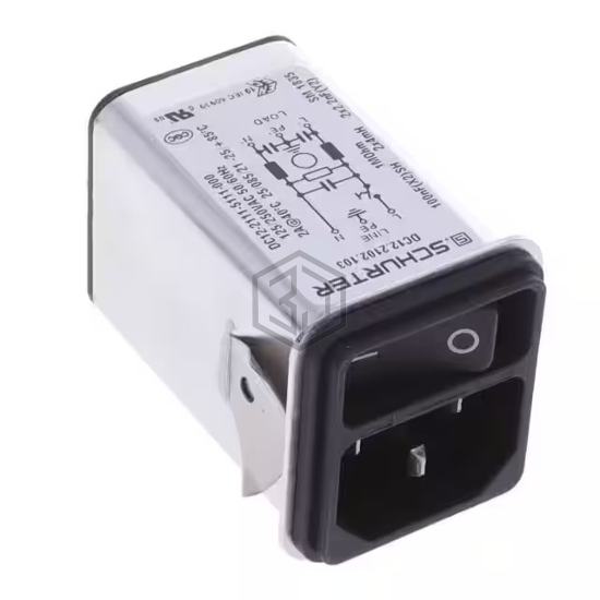 DC12.2102.103 - SCHURTER Inc. - Power Entry Connectors - Inlets, Outlets, Modules
