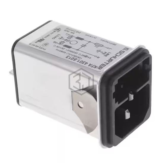 4301.6013 - SCHURTER Inc. - Power Entry Connectors - Inlets, Outlets, Modules