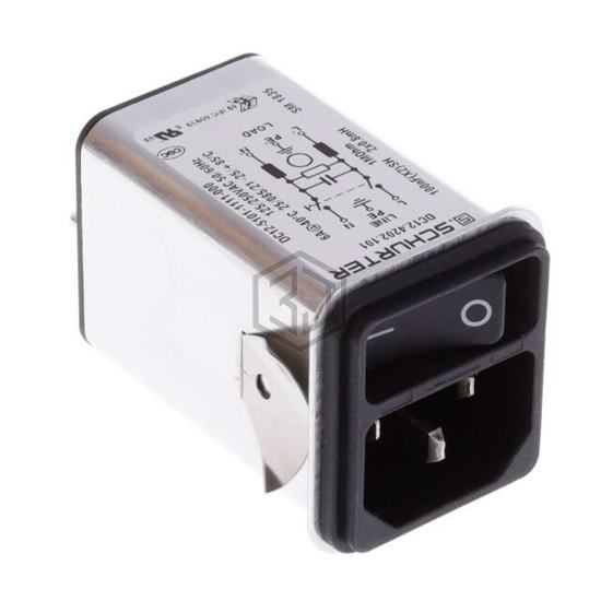 DC12.4202.101 - SCHURTER Inc. - Power Entry Connectors - Inlets, Outlets, Modules