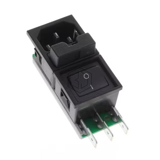 6424.0153.25 - SCHURTER Inc. - Power Entry Connectors - Inlets, Outlets, Modules
