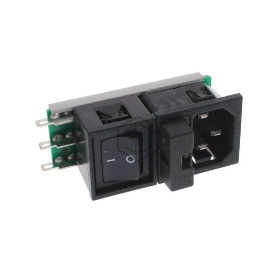 6424.0251.20 - SCHURTER Inc. - Power Entry Connectors - Inlets, Outlets, Modules