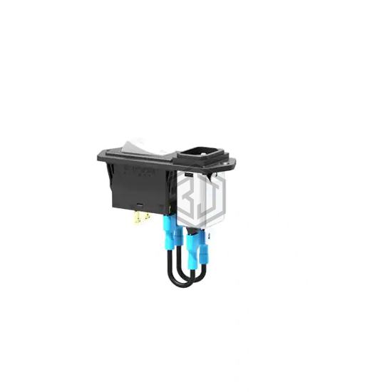 3120-N526-P7T1-W02D-X3120-A04010611M-6A - E-T-A - Power Entry Connectors - Inlets, Outlets, Modules