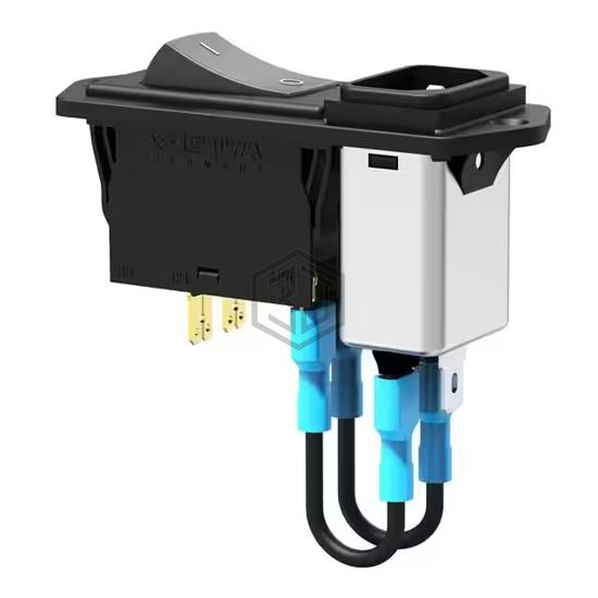 3120-N526-P7T1-W01D-X3120-A04010611M-6A - E-T-A - Power Entry Connectors - Inlets, Outlets, Modules