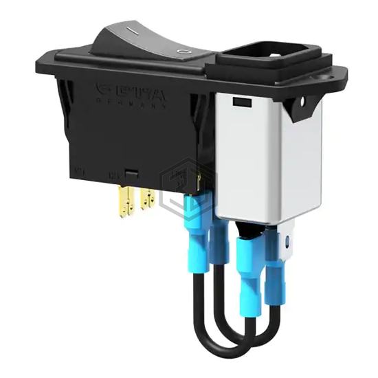 3120-N526-P7T1-W01D-X3120-A04010311M-3A - E-T-A - Power Entry Connectors - Inlets, Outlets, Modules