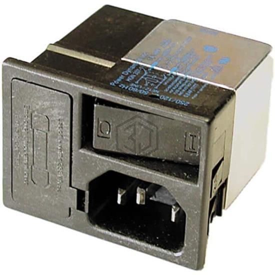 HGN-337-4-F-200 - Power Dynamics, Inc. - Power Entry Connectors - Inlets, Outlets, Modules