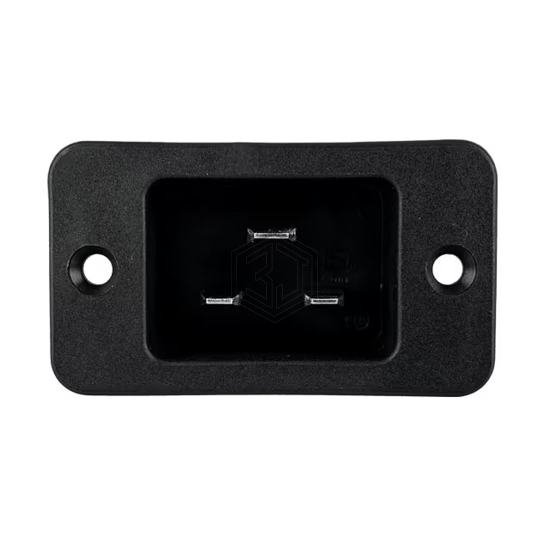 744W-00/03 - Qualtek - Power Entry Connectors - Inlets, Outlets, Modules