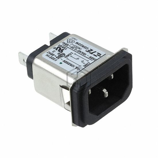 2-6609987-7 - TE Connectivity Corcom Filters - Power Entry Connectors - Inlets, Outlets, Modules