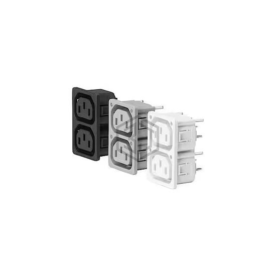3-135-277 - SCHURTER Inc. - Power Entry Connectors - Inlets, Outlets, Modules