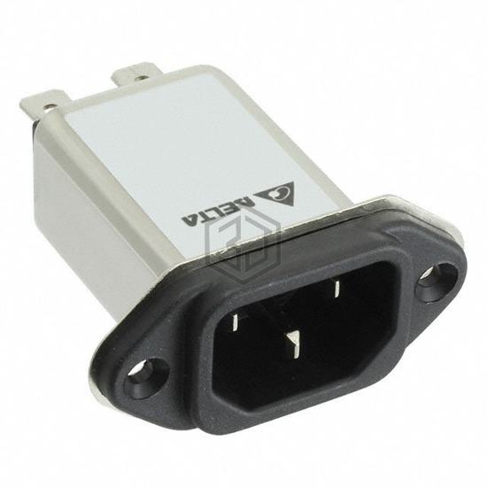 10GEEG3EM - Delta Electronics - Power Entry Connectors - Inlets, Outlets, Modules