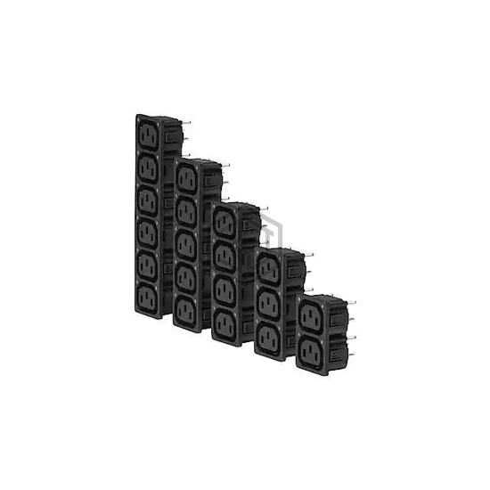 3-124-306 - SCHURTER Inc. - Power Entry Connectors - Inlets, Outlets, Modules
