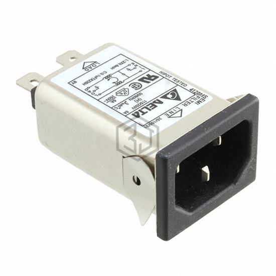 06GENG3EM(H) - Delta Electronics - Power Entry Connectors - Inlets, Outlets, Modules