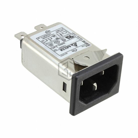 15GENG3E-R - Delta Electronics - Power Entry Connectors - Inlets, Outlets, Modules