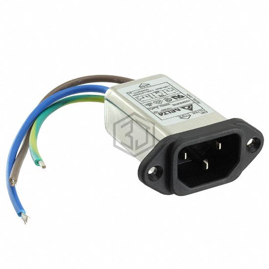10GKEW3E - Delta Electronics - Power Entry Connectors - Inlets, Outlets, Modules