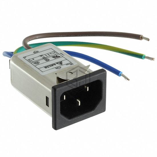 06GENW3EM-R - Delta Electronics - Power Entry Connectors - Inlets, Outlets, Modules
