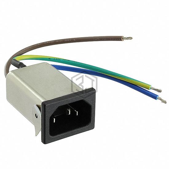 03GENW3QM-R(H) - Delta Electronics - Power Entry Connectors - Inlets, Outlets, Modules