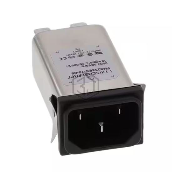 FN9233ES-10-06 - Schaffner EMC Inc. - Power Entry Connectors - Inlets, Outlets, Modules
