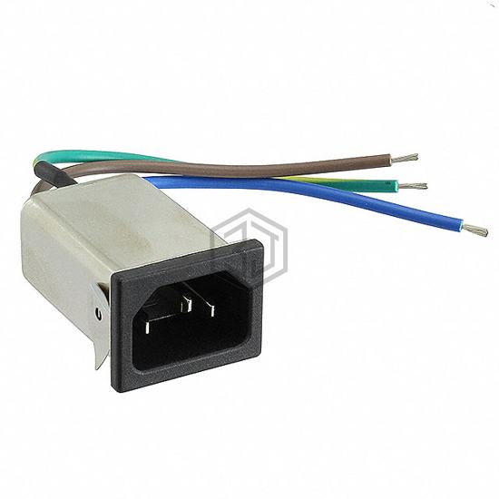 10GENW3QM-R(H) - Delta Electronics - Power Entry Connectors - Inlets, Outlets, Modules
