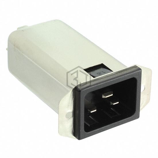 20GEEG3EM - Delta Electronics - Power Entry Connectors - Inlets, Outlets, Modules