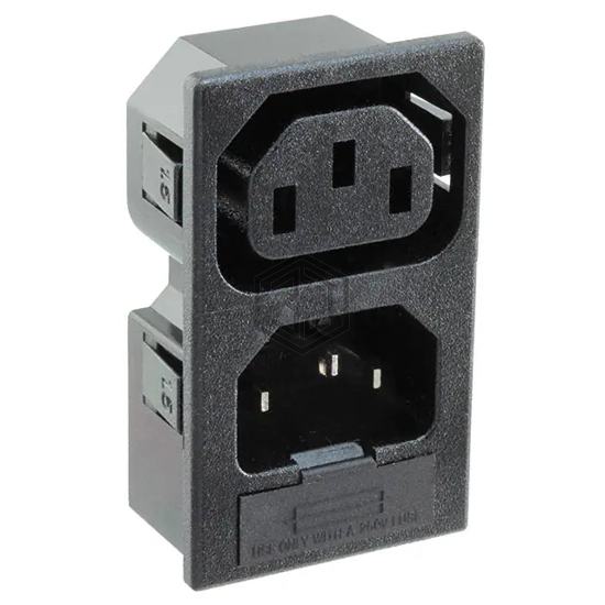 PX0718/1/15/ST - Bulgin - Power Entry Connectors - Inlets, Outlets, Modules