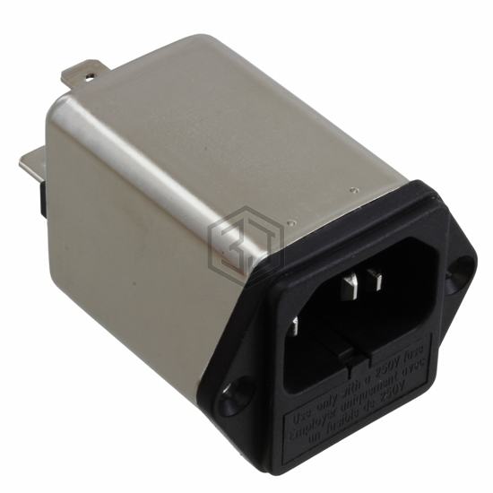 04BEEG3FM-R - Delta Electronics - Power Entry Connectors - Inlets, Outlets, Modules