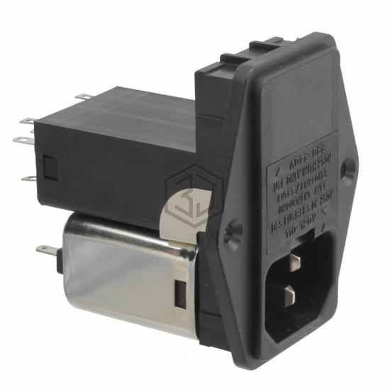 06SB4 - Delta Electronics - Power Entry Connectors - Inlets, Outlets, Modules